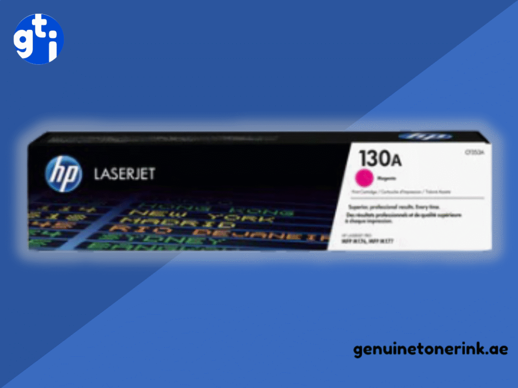 HP 130A magenta toner CF353A for consistent and high-quality printing