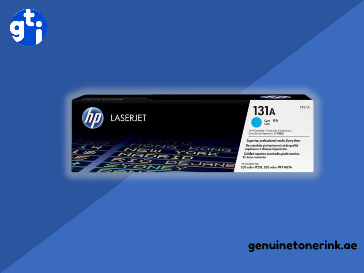HP 131A Black Toner Cartridge CF210A - Genuine HP Toner Supplier Dubai UAE