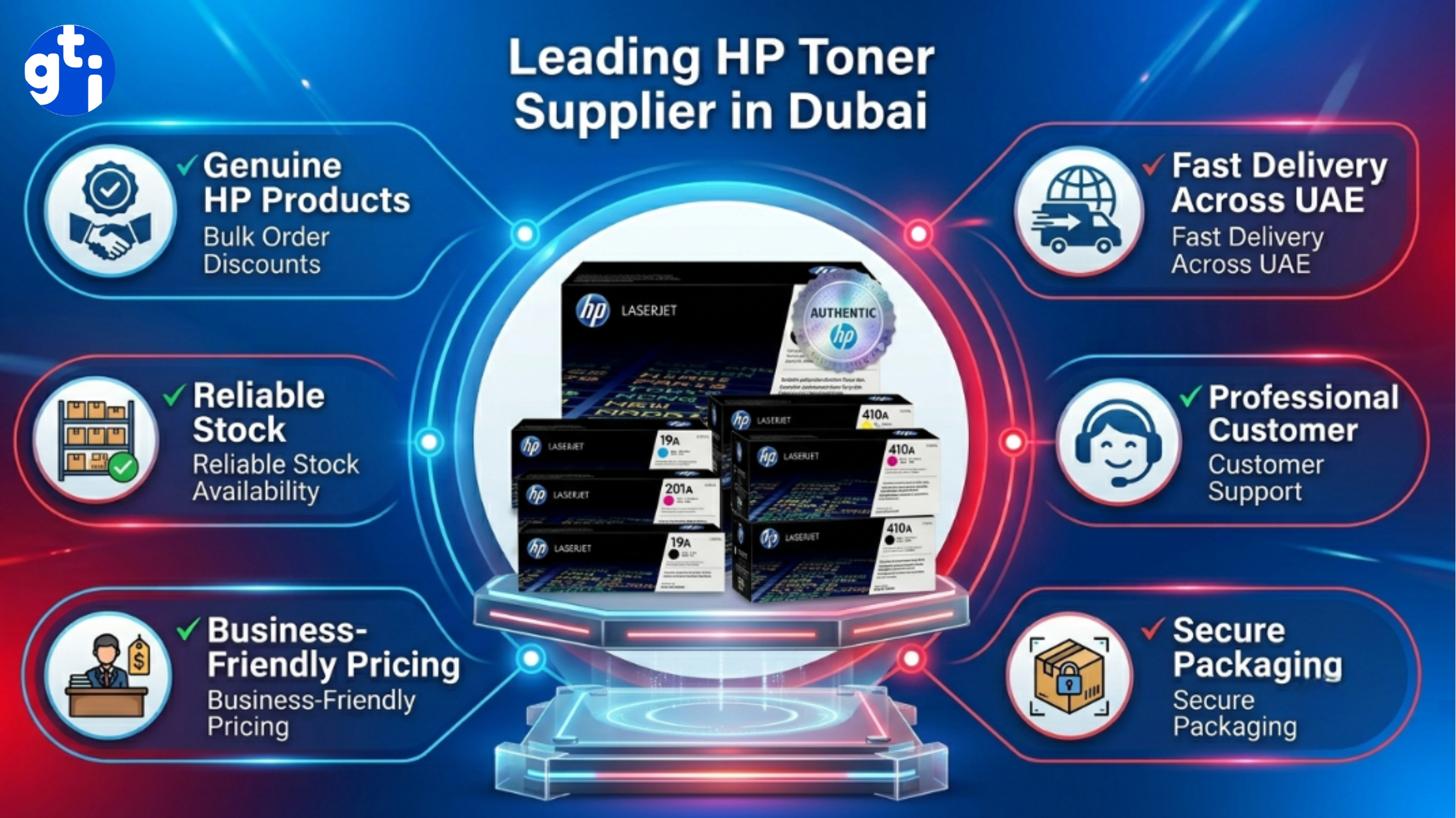 HP Toner Suppliers in Abu Dhabi - Genuine HP Toner Cartridges UAE