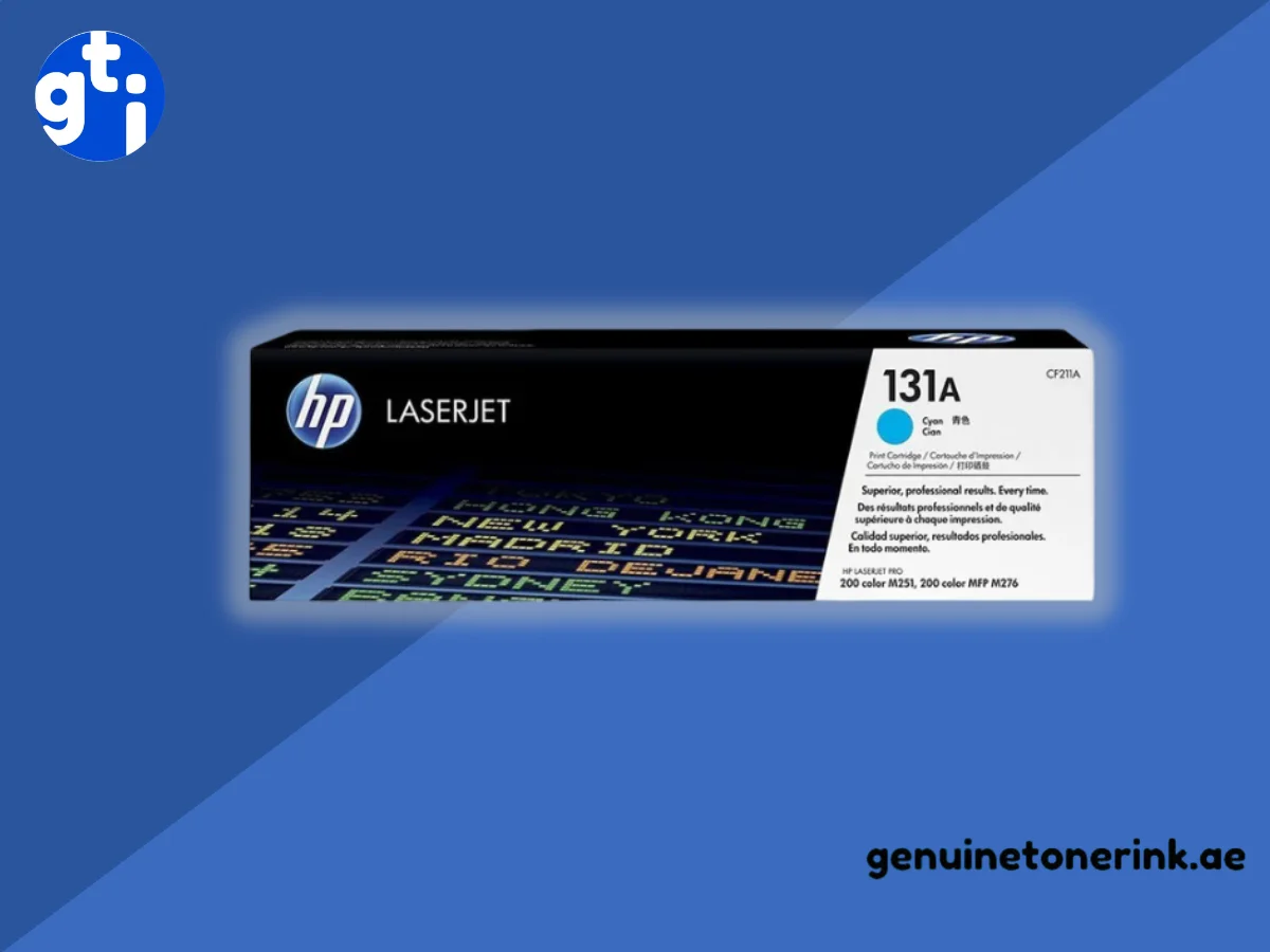 HP 131A Black Toner Cartridge CF210A - Genuine HP Toner Supplier Dubai UAE